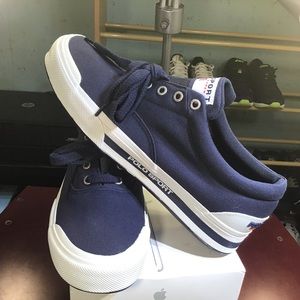 Rare Vintage 9s Polo Sport Canvas Shoes 